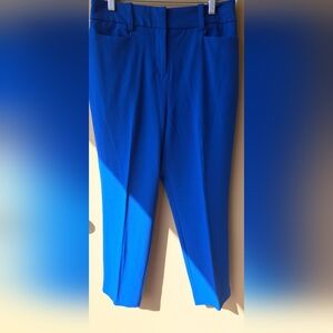 New York & Company Blue Dress Pants Straight Leg